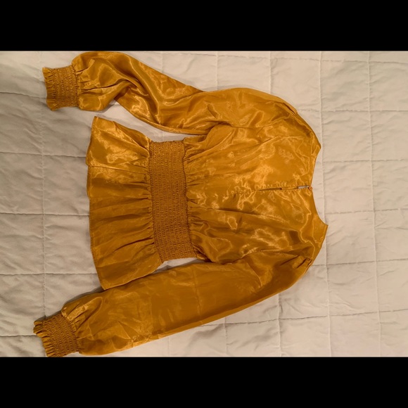 Silk Peplum Blouse - Picture 4 of 4